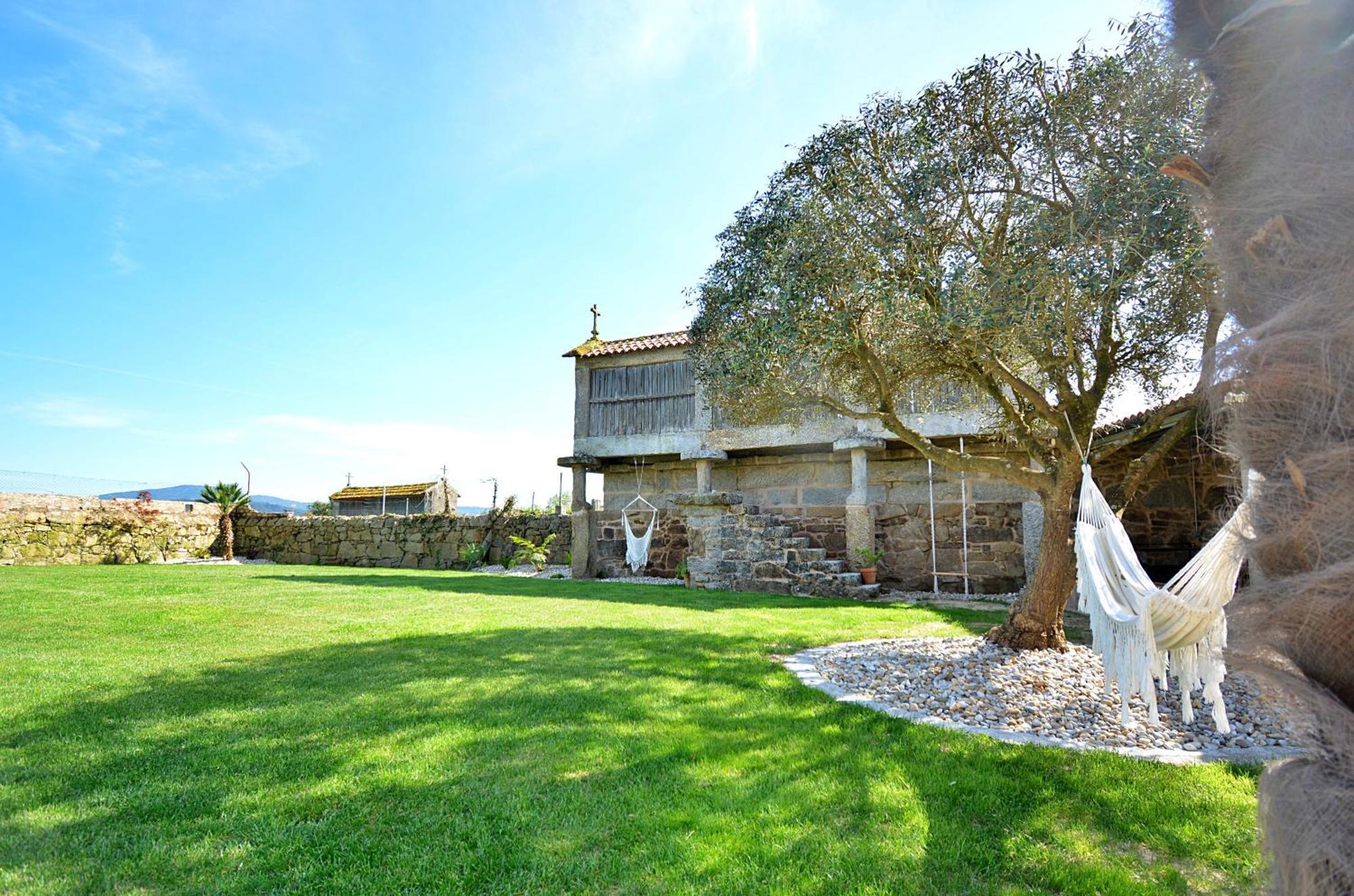 Villa Casa con enorme jardín en Cambados Exterior foto